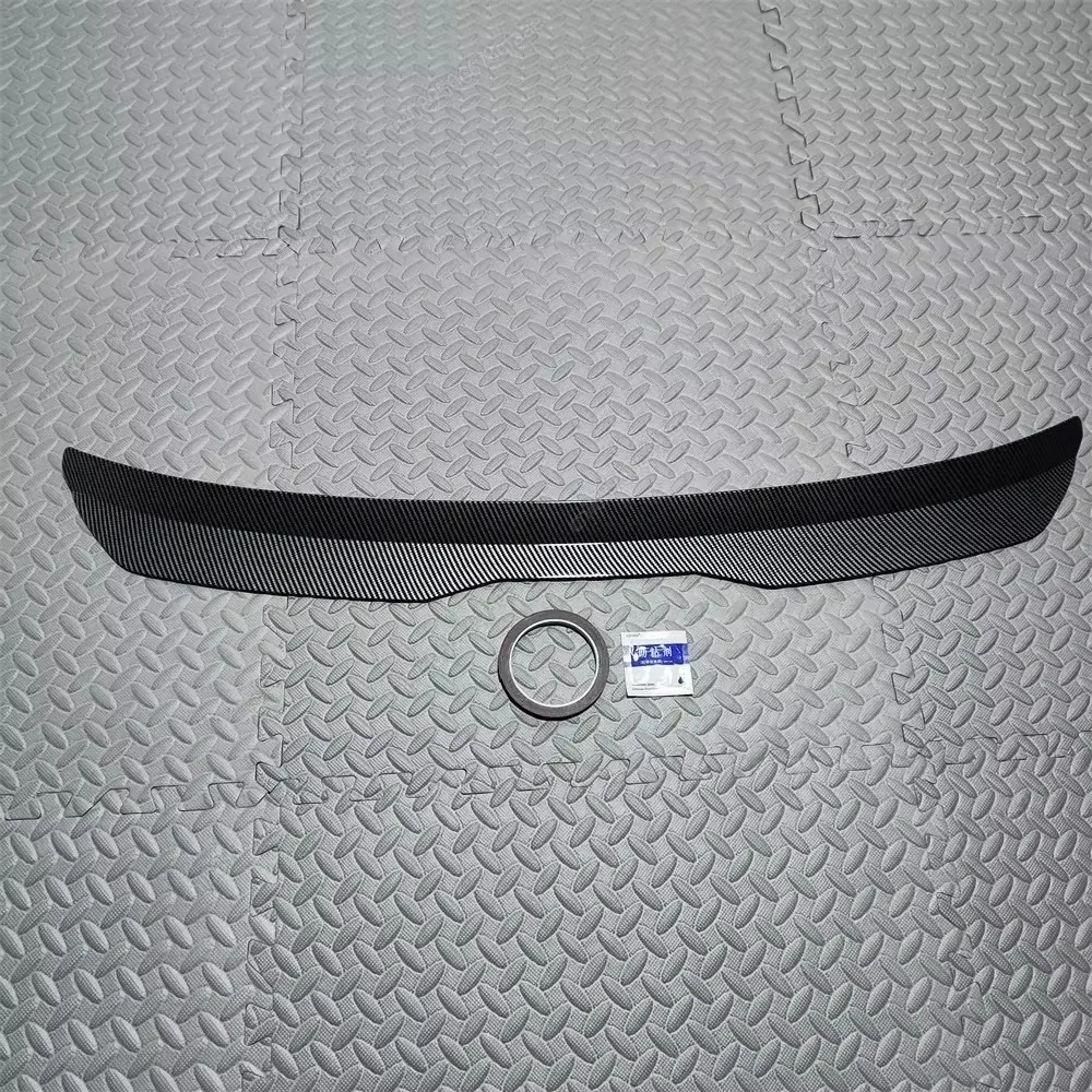 Auto Dakspoiler Vleugel Voor Seat LEON 1P 5F MK3 Voor ST Cupra TGI/FR Hatchback 2013-2024 Bodykits Tuning ABS Zwart