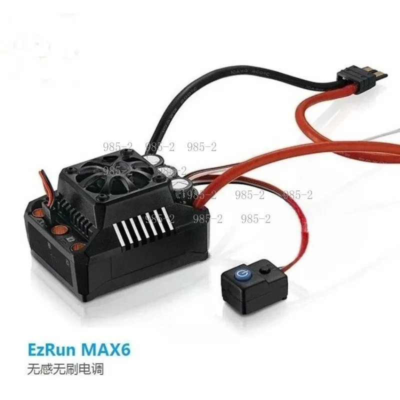 Fully Sealed Waterproof MAX6 160A Brushless Speed Controller, RC ESC for X-MAXX Big Series Monster Vehicles