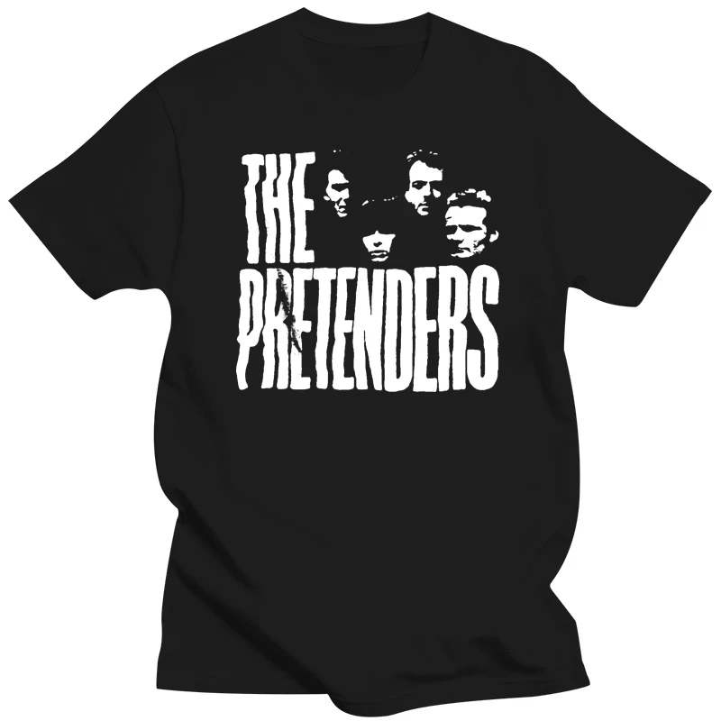 New T-Shirt Vintage 80s The Pretenders USA Tour Concert 1984 Size S 2XL Fashion Classic Tee Shirt