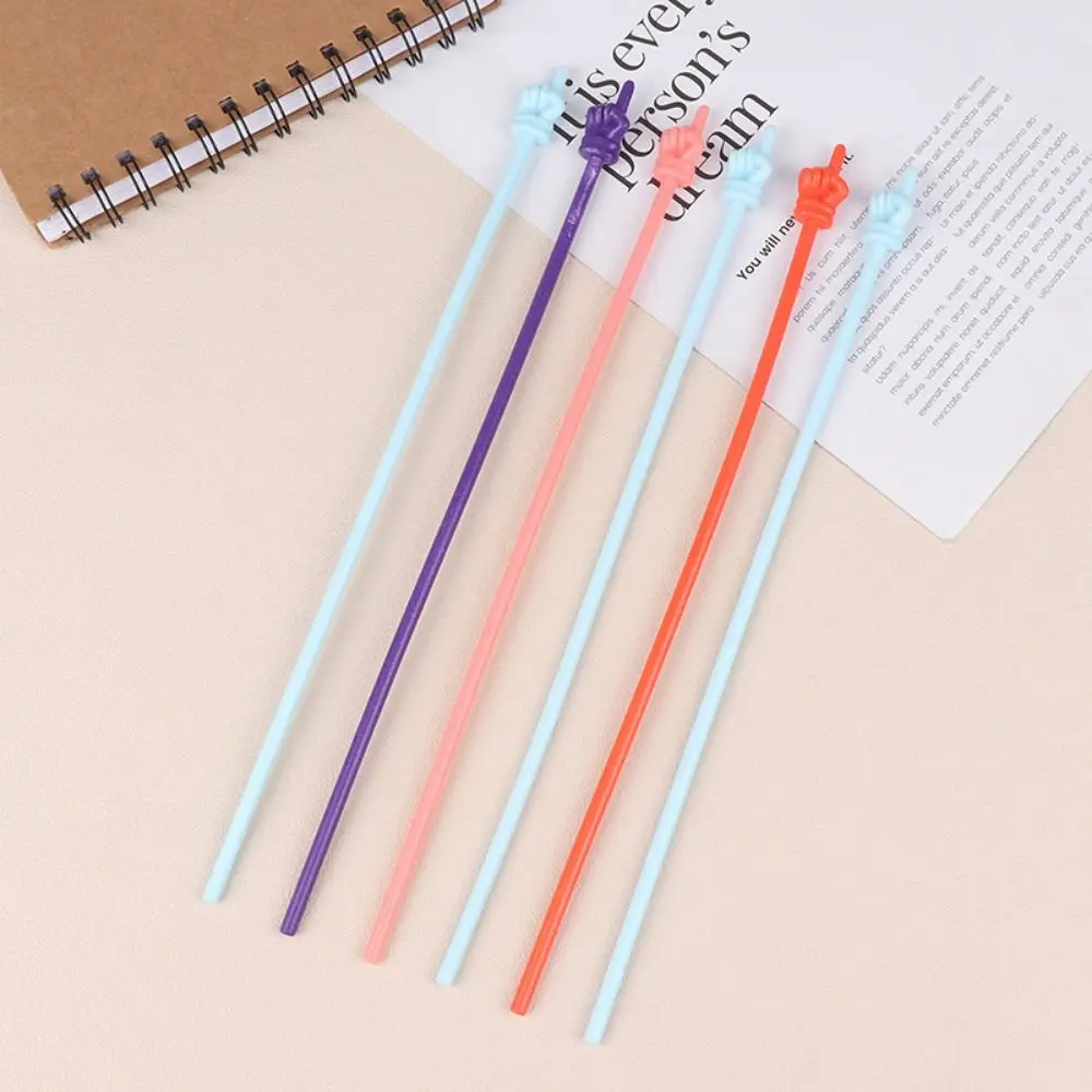 10Pcs/set Bendable Teaching Stick Smooth Colorful Finger Reading Stick No Burrs Hand Pointers Stick Preschool Teaching Tools