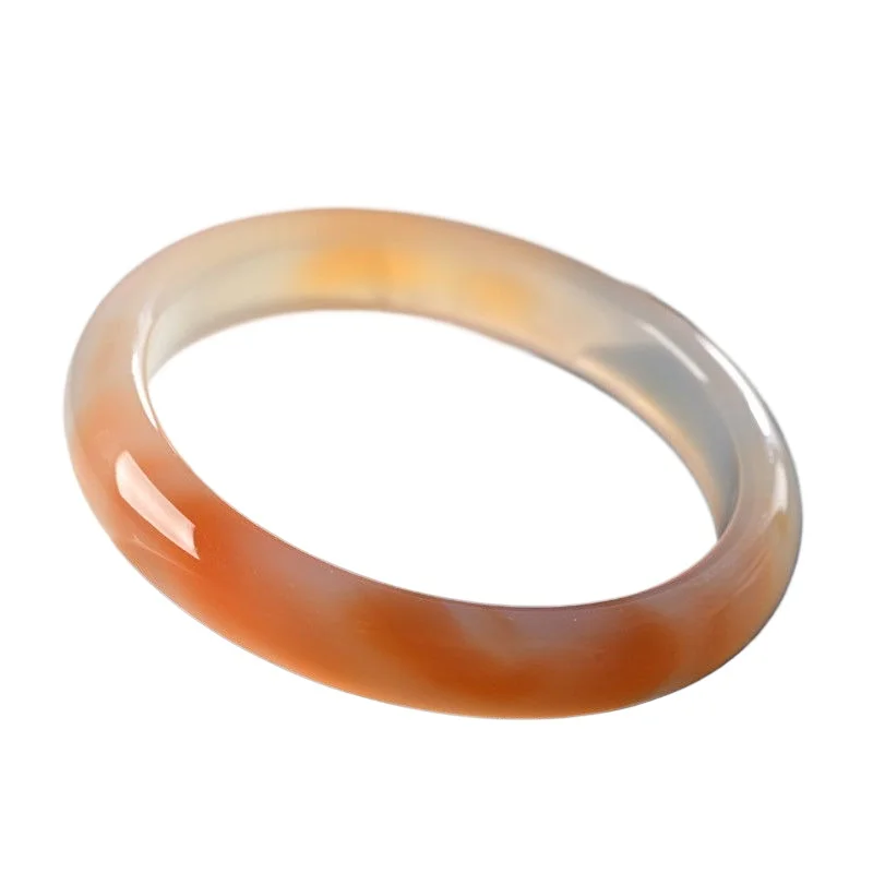 Ice gradually change amber chalk bracelet children ice honey agate