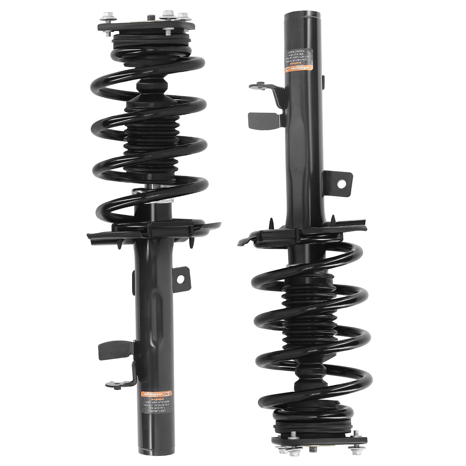 Set of 2 Front Struts with Coil Springs LH RH for Ford Escape 2014-2019 AWD FWD 172751