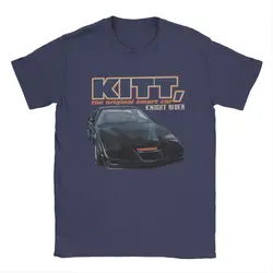 Knight Rider Original Smart Car T Shirt for Men 100% Cotton Funny T-Shirts O Neck Tee Shirt Short Sleeve Clothing Original