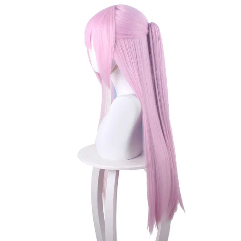 New Anime Shikimori's Not Just A Cutie Wig Shikimori Micchon Cosplay Pink Blue Wig Long Straight Hair Free Wig Cap Fiber Hair