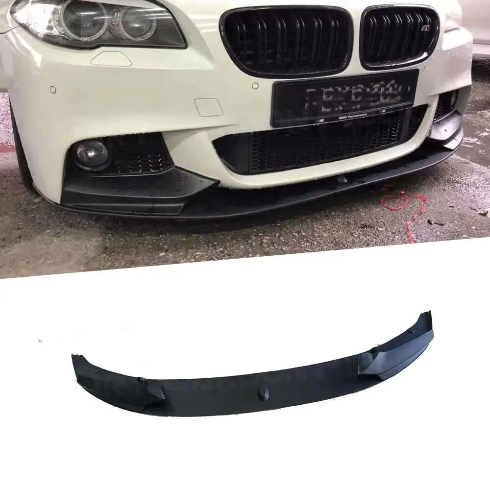 

For M5 Front Bumper Lip Spoiler Chin Splitters Shovel for BMW 5 Series F10 520i 528i 530i 535i M-Sport 2012 - 2018 Car