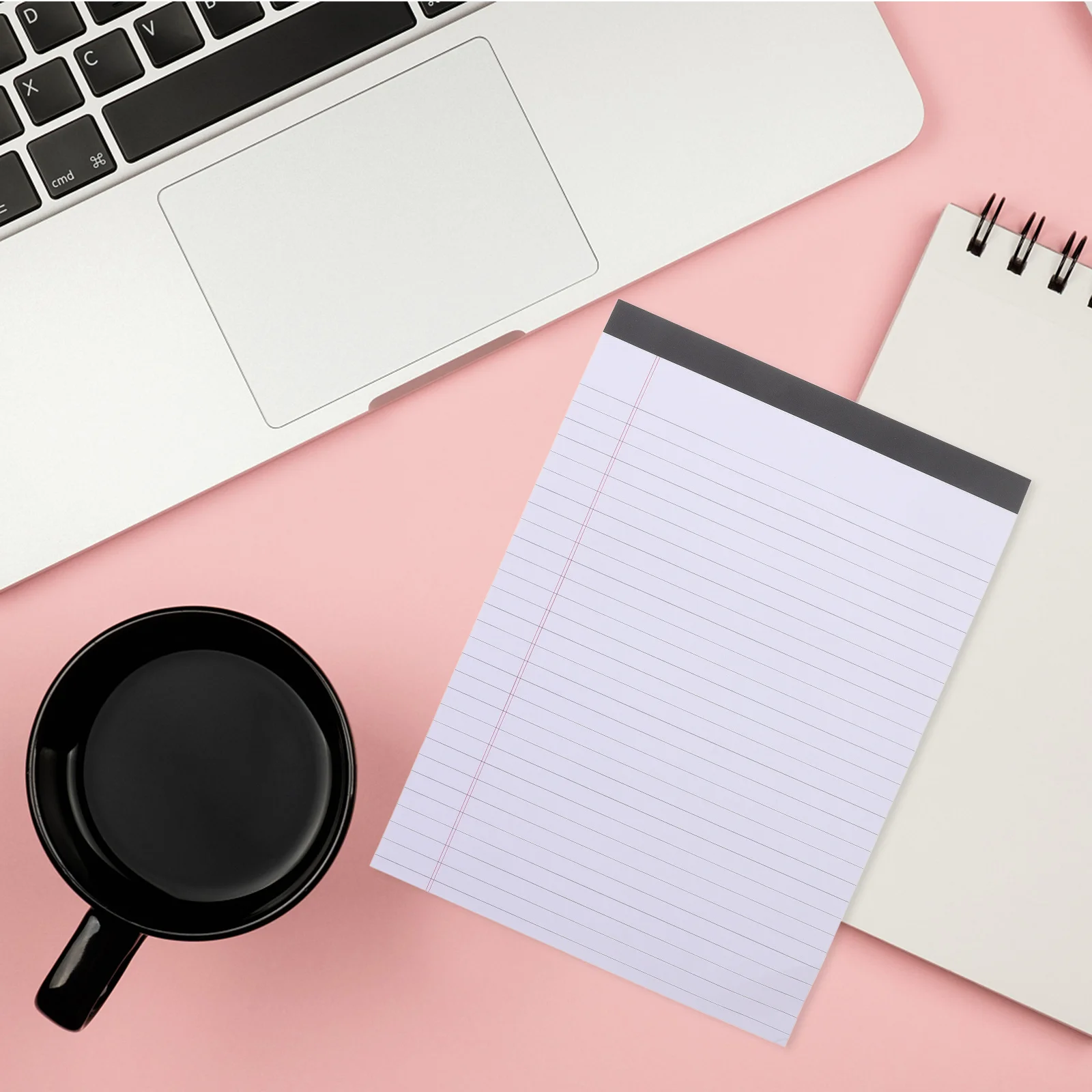 4 قطعة A4 مسطرة الكتابة المفكرة المسيل للدموع الوسادة القانونية المحمولة مذكرة ورقة لمكتب المدرسة تخطيط العمل جدول فكرة دفتر #1