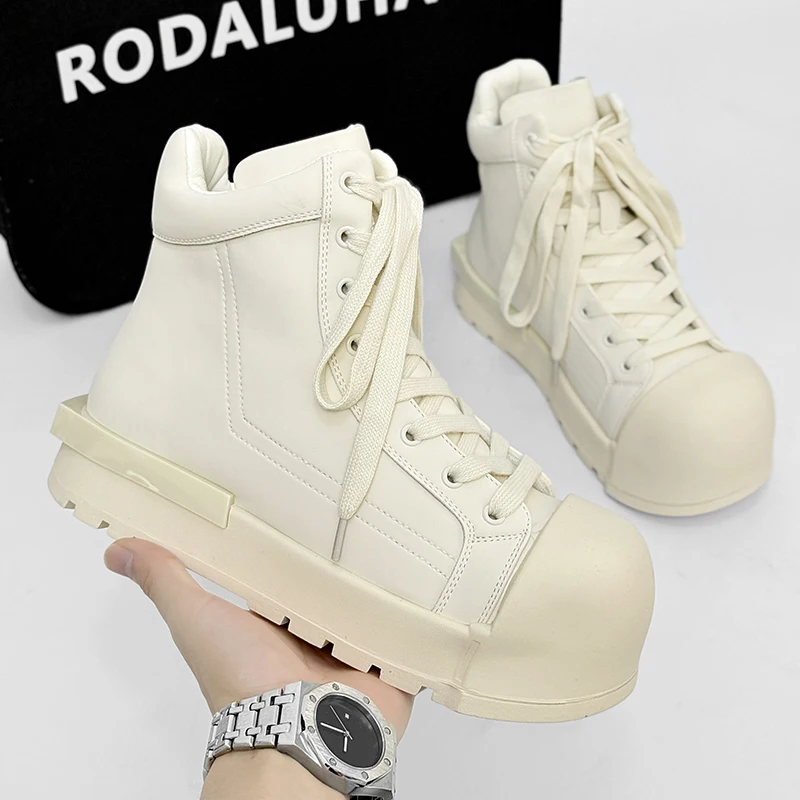 bottes-de-rincage-coordonnantes-a-lacets-en-cuir-veritable-pour-hommes-style-britannique-chaussures-de-createurs-de-luxe-mode-exterieure-haute-qualite