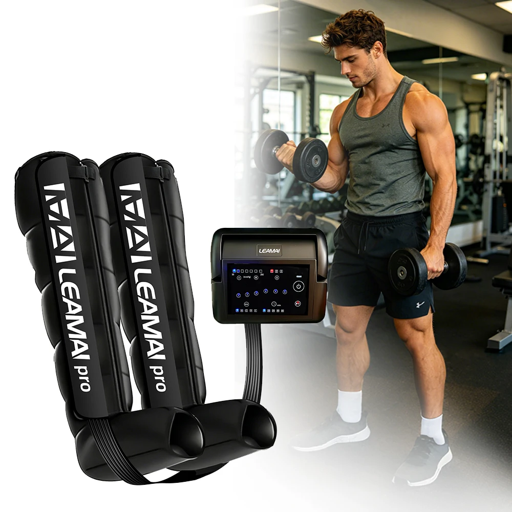 Professional Air Compression Boots Leg and Foot Massager Air Compression Massage Sports Recovery Boots for Fast Recovery Therapy