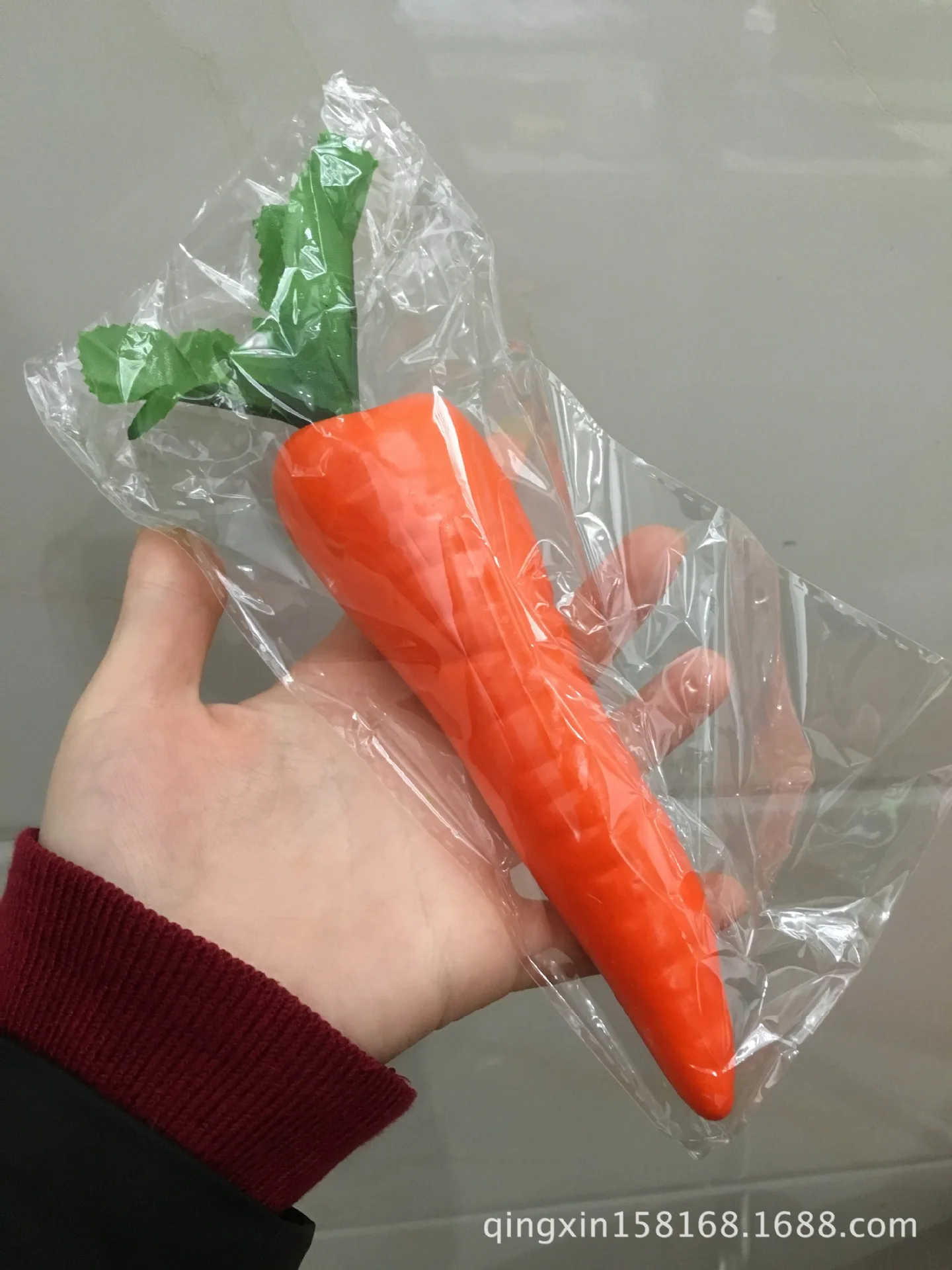 Simulation Carrot False Fruit Vegetable Carrot Model Home Decoration Craft Jewelry Props