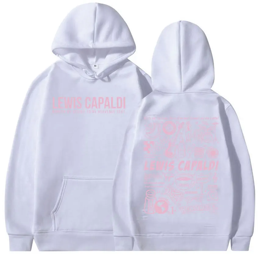 ألبوم المغني لويس كابالديس 2025 طباعة هوديي الرجال النساء الصوف الملابس البلوز البلوز عادية الخريف/الشتاء المتضخم هودي #3