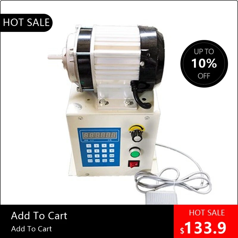 

08170 09826 650W Автоматический станок для намотки с ЧПУ, программируемый, для ремонта двигателей, с регулировкой скорости, электрический винтовой привод