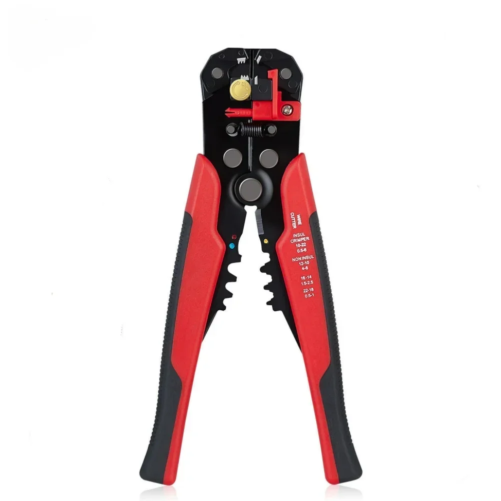 Professional Wire Stripping Crimper Cable Cutter Multifunctional Terminal Strip Plier High Precision Adjustable Auto Hand Tool