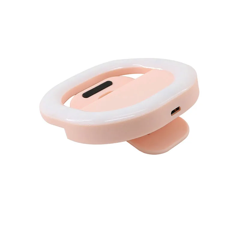 2022 New Fill light mobile phone LED selfie fill light square live light clip-type selfie light for Android IOS