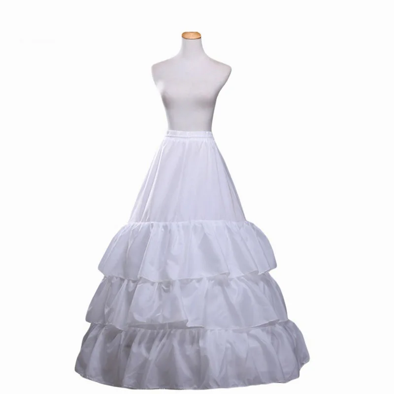 Wedding Ceremony Crinoline Crinoline Two-Layer Ruffled Hook Waist Crinoline Large Swing Fishtail