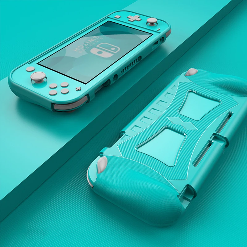 Nintendo anahtarı için Lite silikon kılıf darbeye dayanıklı TPU koruyucu kapak kabuk w/ergonomik kavrama Nintendo anahtarı NS Lite mini