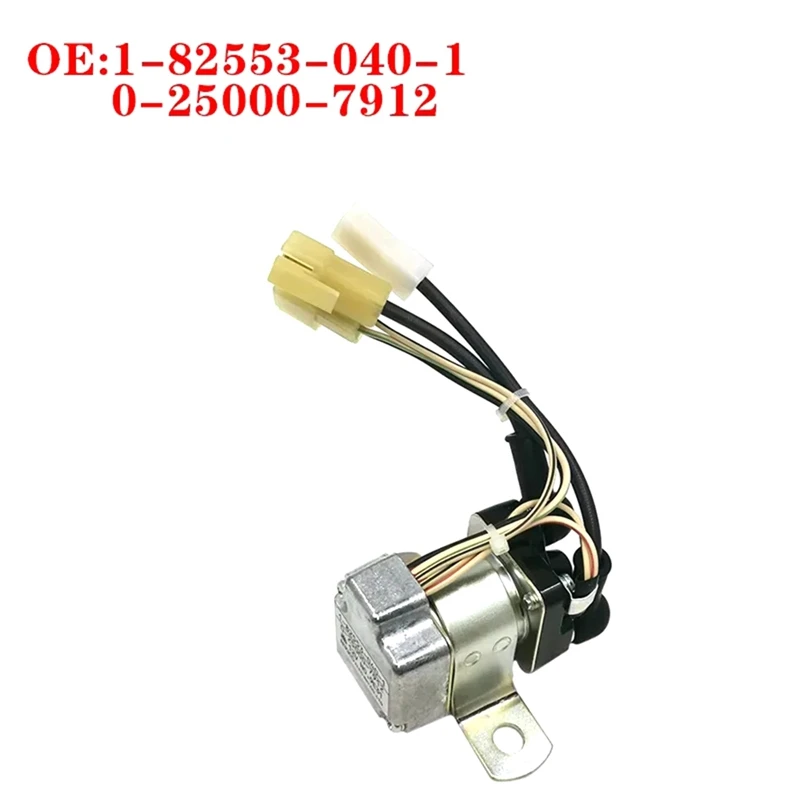 1-82553-040-1 0-25000-7912 Relay For Isuzu Engine Excavator Construction Machinery Parts Accessories New