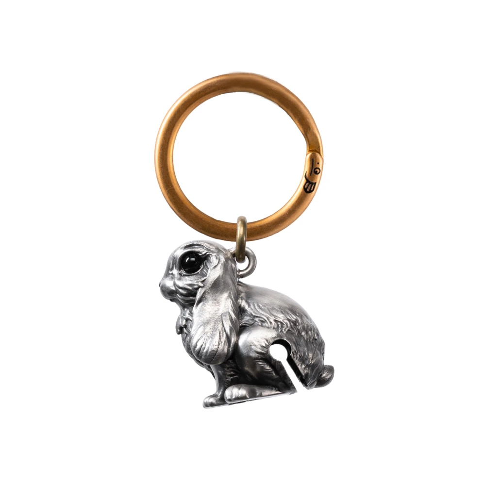 COPPERTIST.WU Bunny Bell Decor Bells - Good Luck Charm Cute Animal Accessories Gift for Women Men