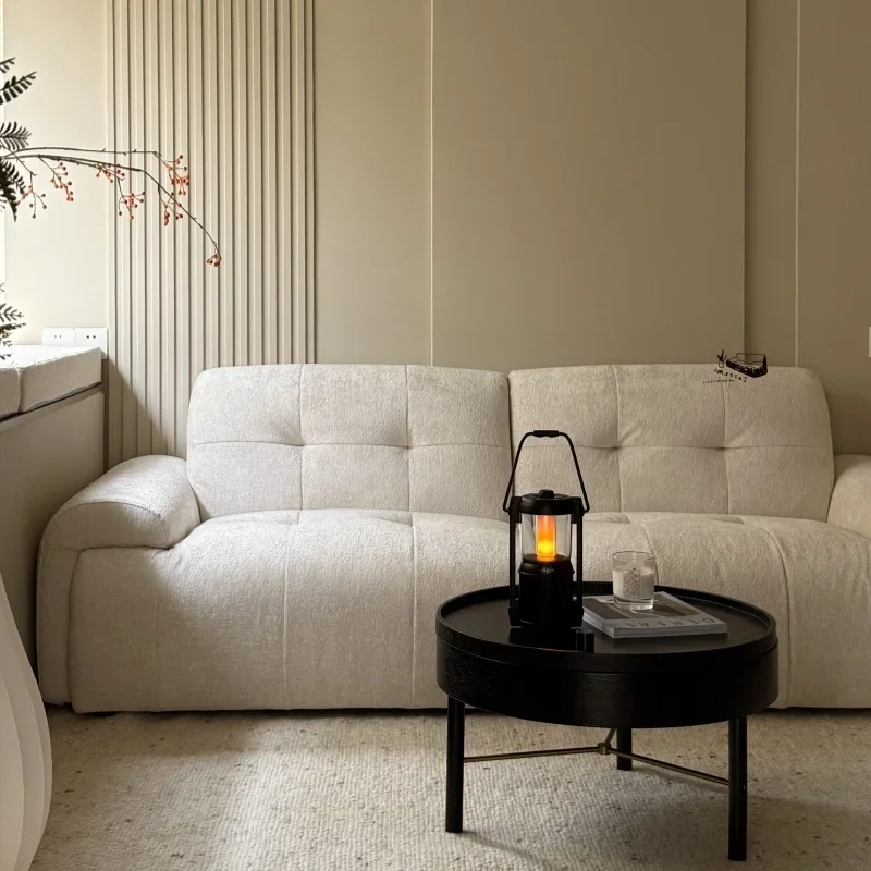 Retro Cheap Living Room Sofas Designer Narrow Nordic Japanese Living Room Sofas Modern Boneless Couch Wohnzimmer Furniture