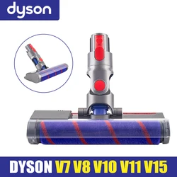 Accessori per spazzole per pavimenti con testina di pulizia a rullo morbido di ricambio per serie Dyson V7 V8 V10 V11 V15 con sgancio rapido