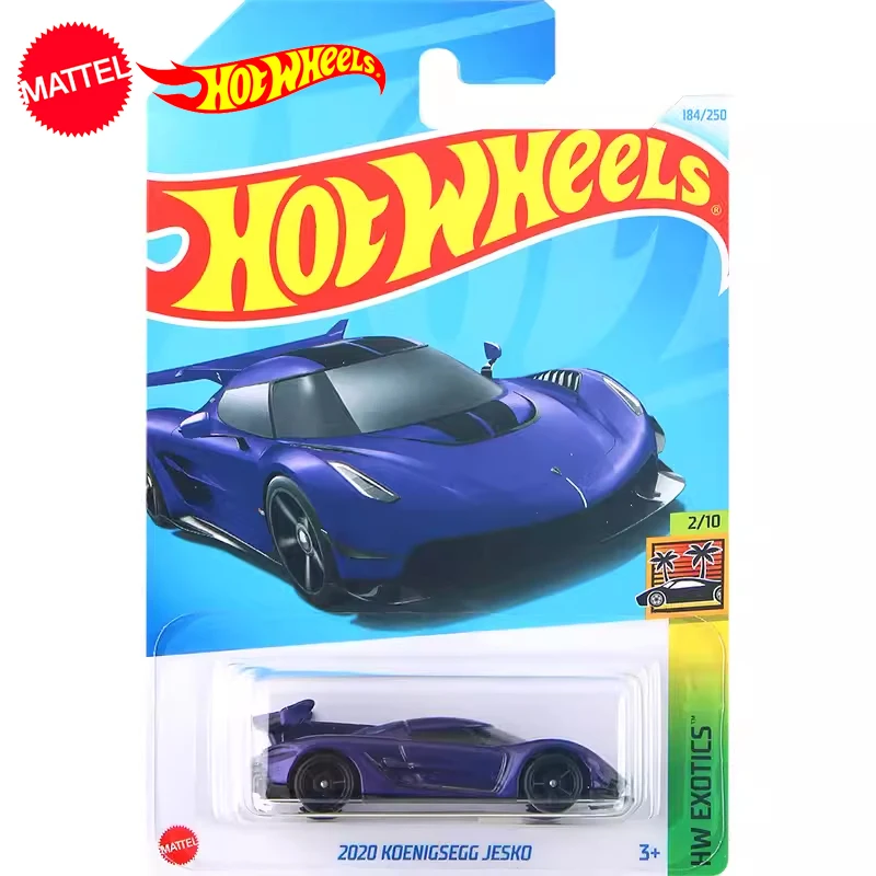 24K Original Hot Wheels Car 2020 Koenigsegg Jesko Toys for Boys Scale 1/64 Diecast Vehicle Alloy Model Collector Brinquedos Gift