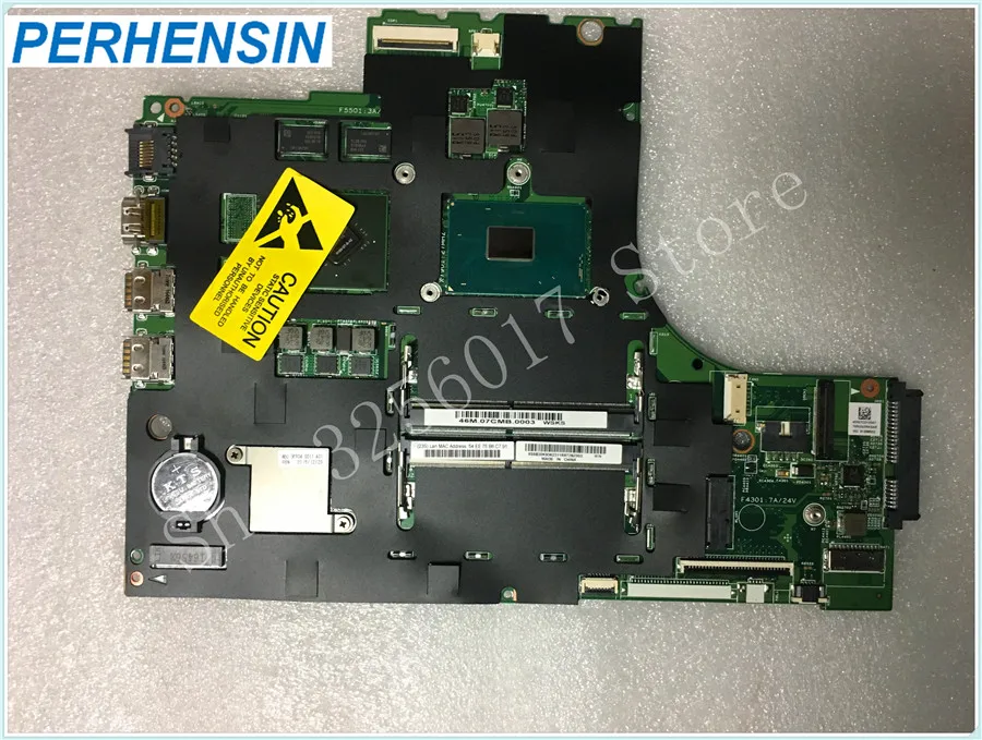  For Lenovo 700-17isk 15isk Laptop MOTHERBOARD SR2FQ i7-6700HQ 5B20K93623 100% WORK PERFECTLY