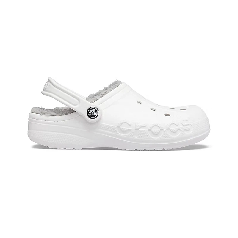 Crocs Bayaband Clog Unisex Clogs – White, Simple Stylish Design, Shock-Absorbing, Springy & Durable 205969-11H