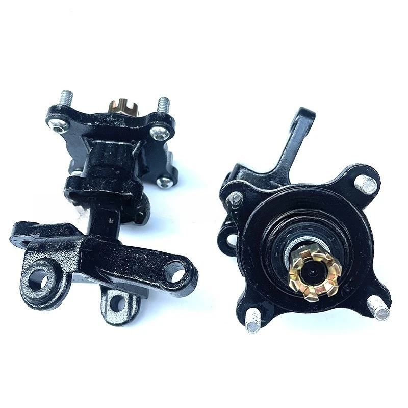 Suitable for DIY homemade modified quad motorcycle accessories Kadin ATV disc brake claw steering knuckle three or four flanges