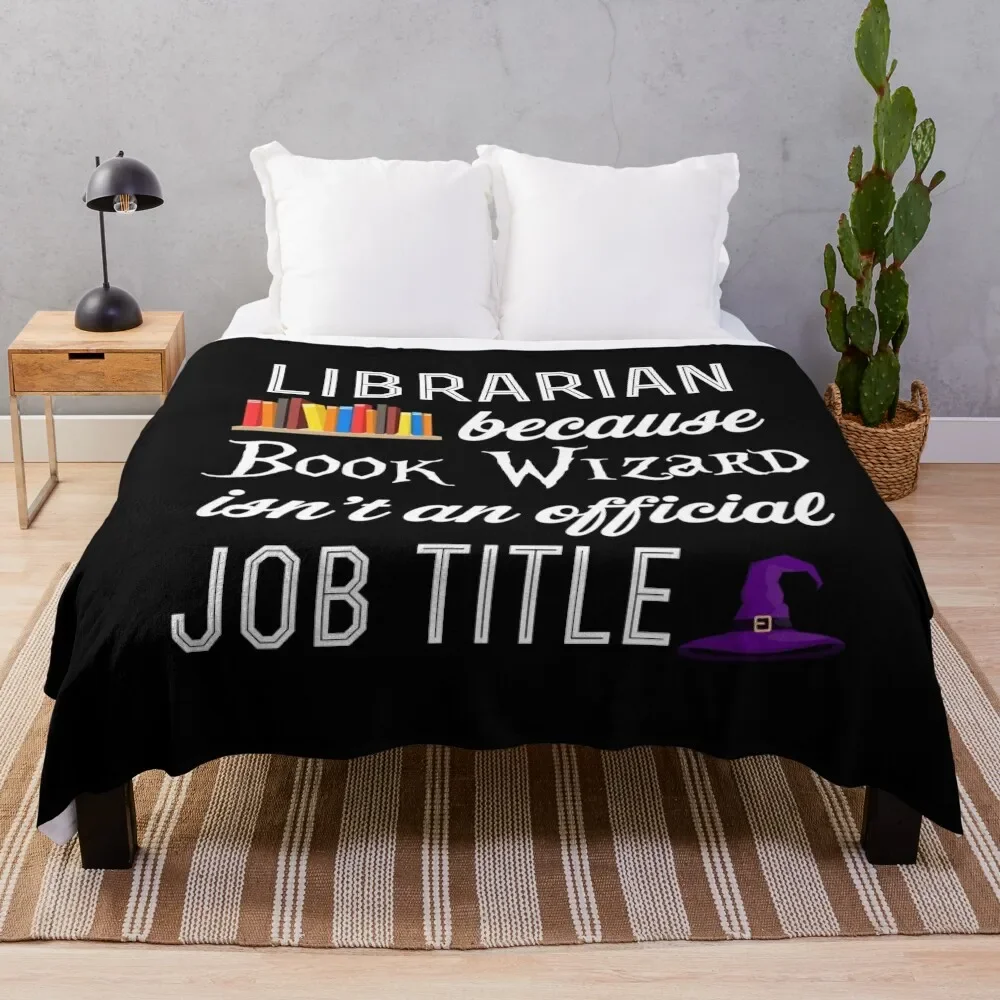 LIBRARIAN Throw Blanket anime Soft Big Luxury Designer Thin Blankets