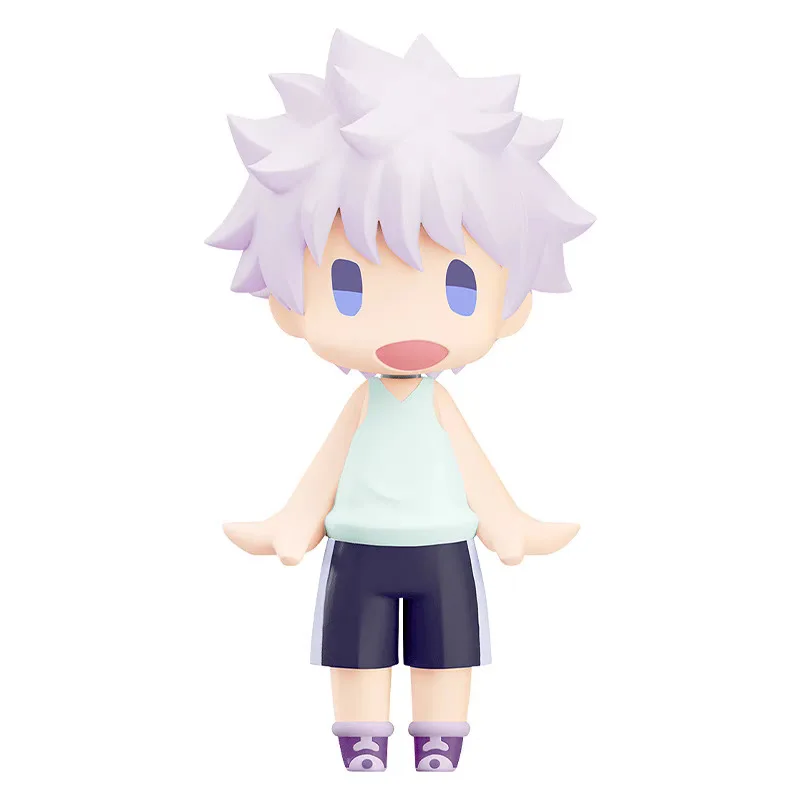 JX TOY 10cm 2styles HUNTER×HUNTER Anime Figure GON·FREECSS Statue Pvc Model Killua Zoldyck Doll Peas Eyes Figurine Home Decor