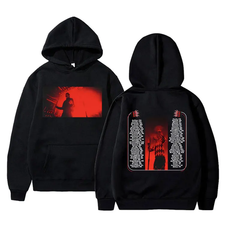 

Faith in The Future Woeld Tour 2024 Concert Print Hoodie Male Oversized Tracksuit Men Women Hip Hop Vintage Hooded Sweatshirt