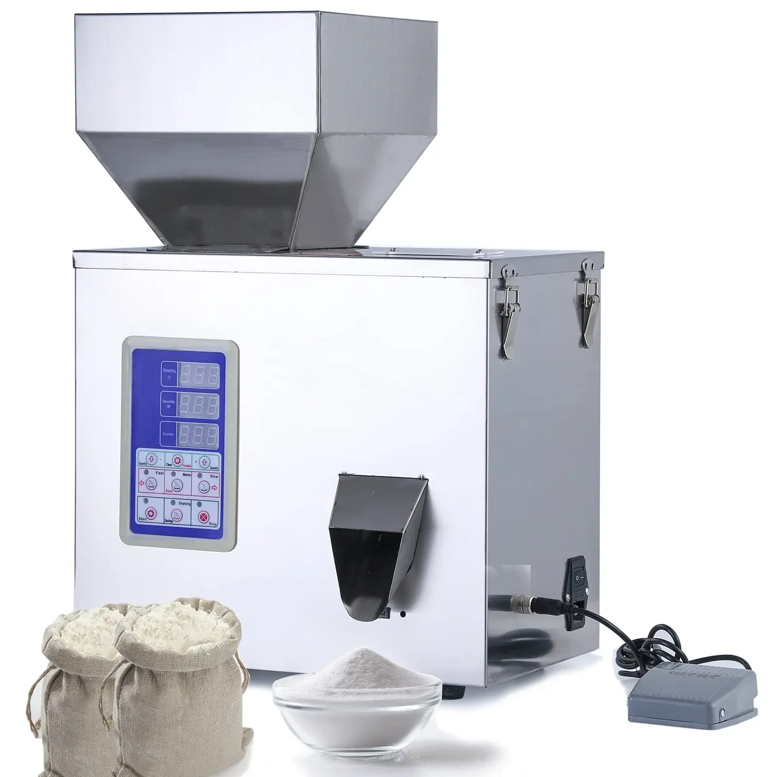 

Powder Filling Machine, Particle Filling Machine, Automatic Powder Particle Dispenser For Flour Beans Glitter