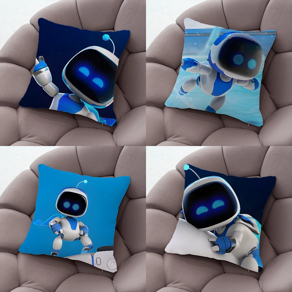 Game A-AstroS B-Bot Pillow Case Pillow Case Living Room Sofa Cushion Cover Suitable For Home Bedroom Room Decoration