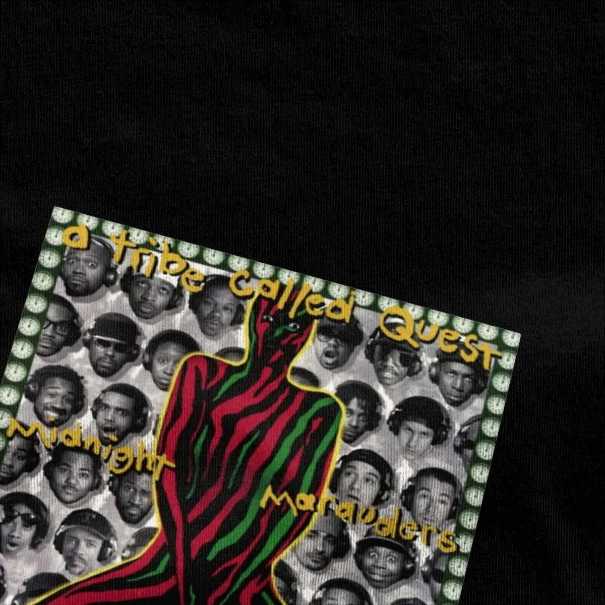 Unisex A Tribes Called Quest Midnight Marauders Shirt Merch Adult Pure Cotton T-shirt Vintage Tee