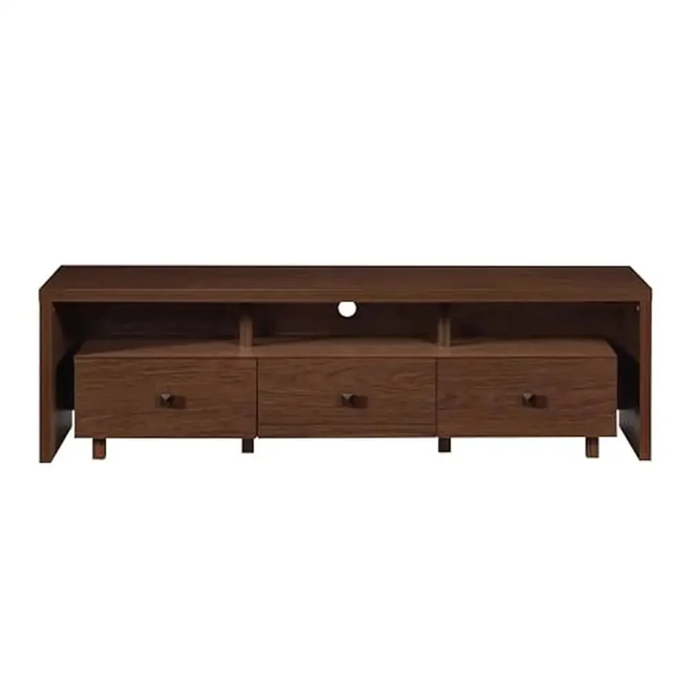 Wooden TV Stand Storage Console 75