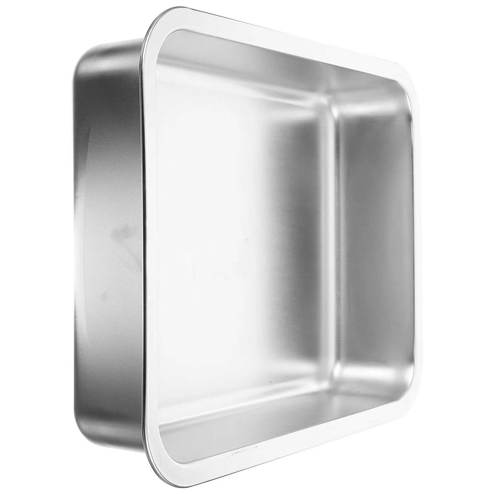 

Large Stainless Steel Cat Litter Box Open Type Non Absorbent Surface Easy Cleaning Pet Toilet for Indoor Cats Cat Litter Box