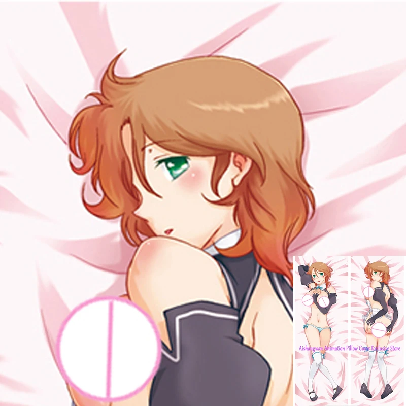 

Dakimakura Anime Pillow Cover Riho Futaba Double Sided Print 2Way Bedding Festival Gifts Gifts