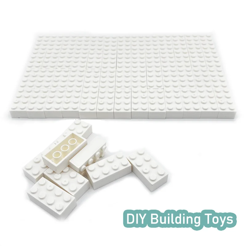 2x4 Bausteine DIY klassische kreative Spielzeuge kompatibel mit der großen Marke 300 Bulk Bricks Moc Spielset Kinder Geschenk-Stück