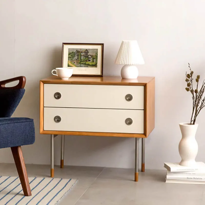 

Simple Trendy Nightstand Nordic Metal Legs Italian Classic Nightstand French Modern Mesitas De Noche Furniture For Bedroom