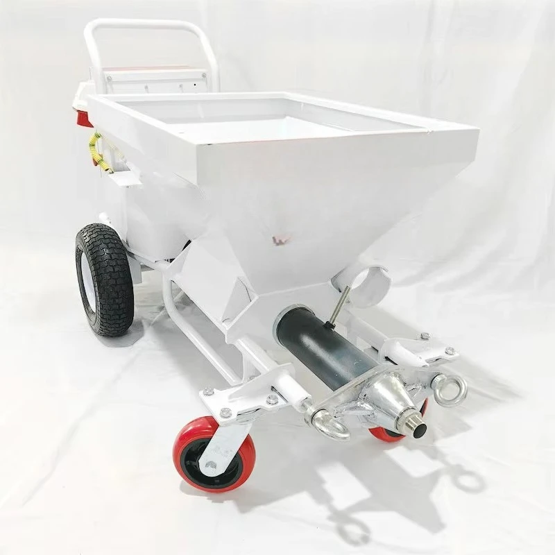 M6 High-Speed Electric Construction Machine 125L Fireproofing Wall Rendering Machine Plastering Engine Motor Mortar Spray