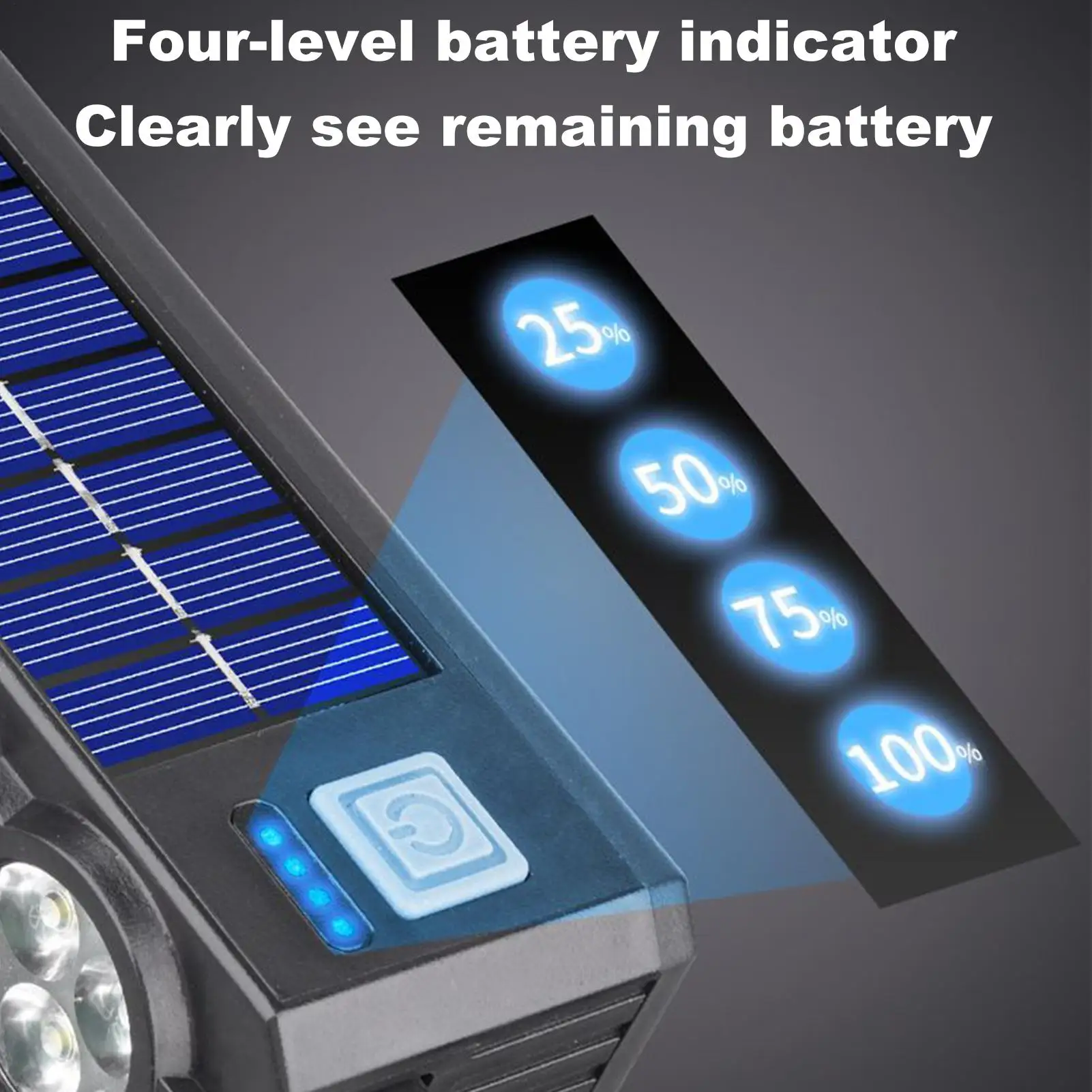 

Headlight For Bike Solar Cycling Lights For Road Bike USB Rechargeable Flashlight With Horn For Road Electric Scooter Cycling