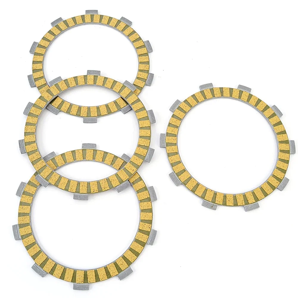 537-16321-00 4 For Yamaha SR125 SE 1981 1982 1983 / XT125 5EK 1999 2000 2001 2002 Clutch Friction Plates