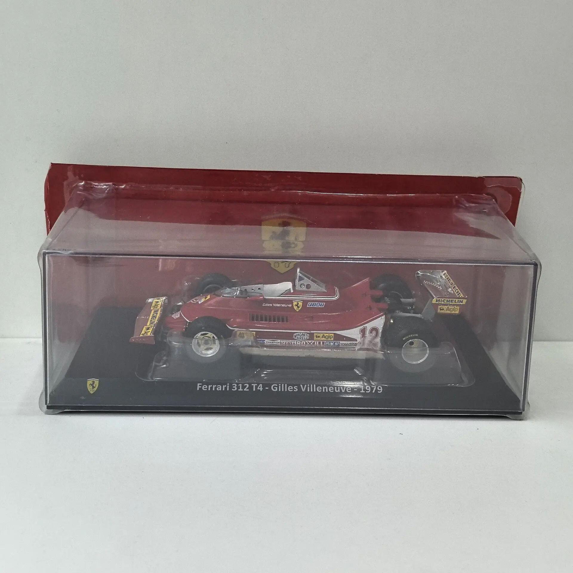 

Diecast IXO 1/24 Scale 312 T4 #12 1979 F1 Formula Racing Car D6 Alloy Car Model