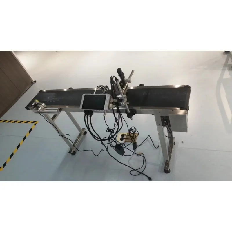 Customizable small mini portable belt conveyor rubber PVC small box conveyor belt machine production line