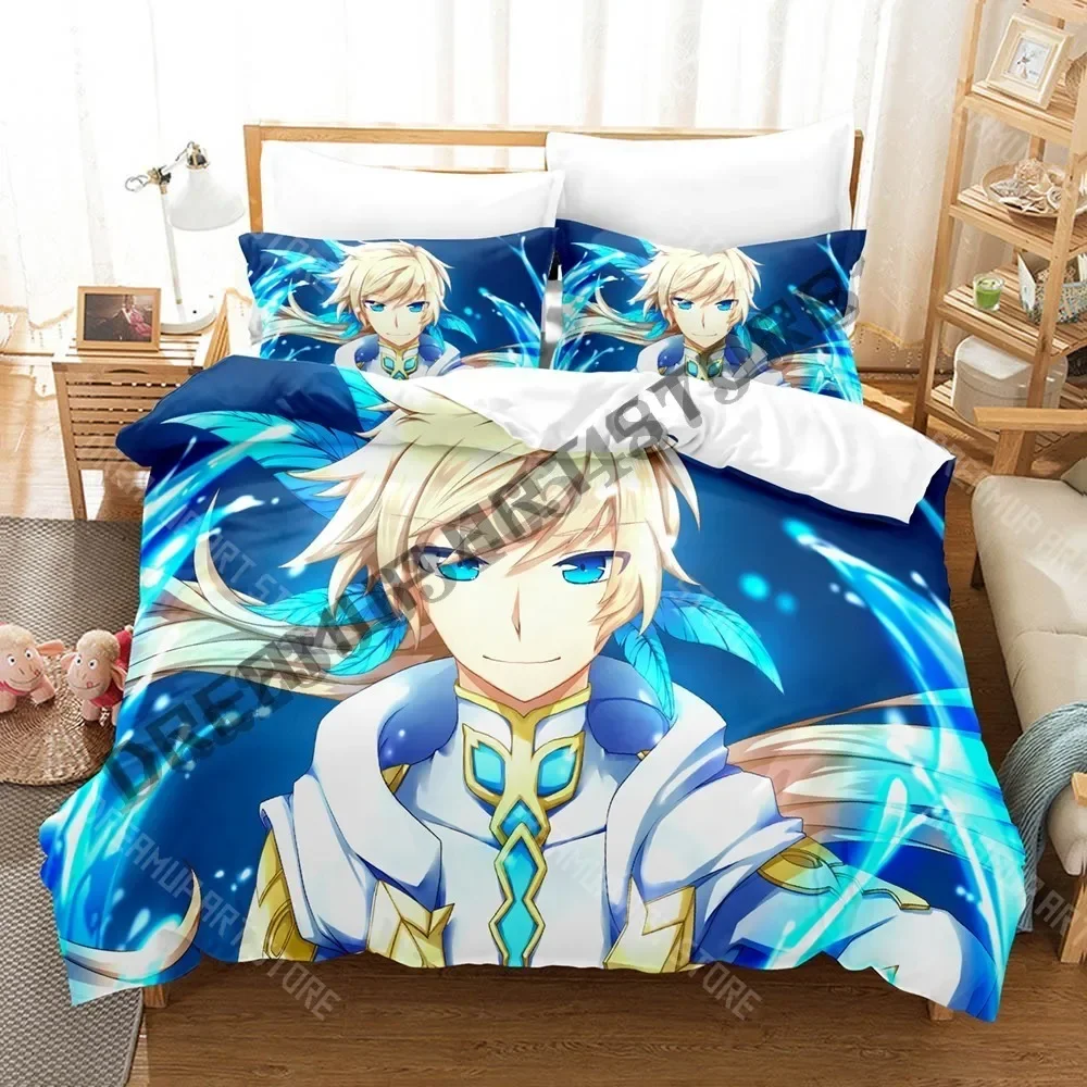

Комплект постельного белья с 3D принтом Tales Of Zestiria The X Single Twin Full Queen King Size, комплект постельного белья для взрослых и детей, комплекты пододеяльников для спальни, аниме