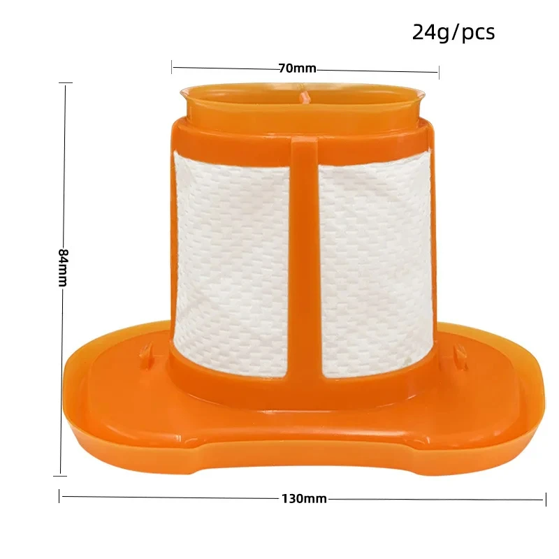 Compatible avec l'aspirateur BLACK+DECKER HHVKF10 Filtre Lavable Accessoires Pièces de Rechange Kit de Fixation