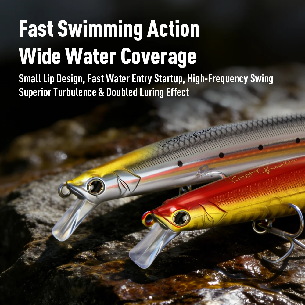 Señuelo artificial Kingdom Jer - Fishing Lure Jerkbait reseña y precio