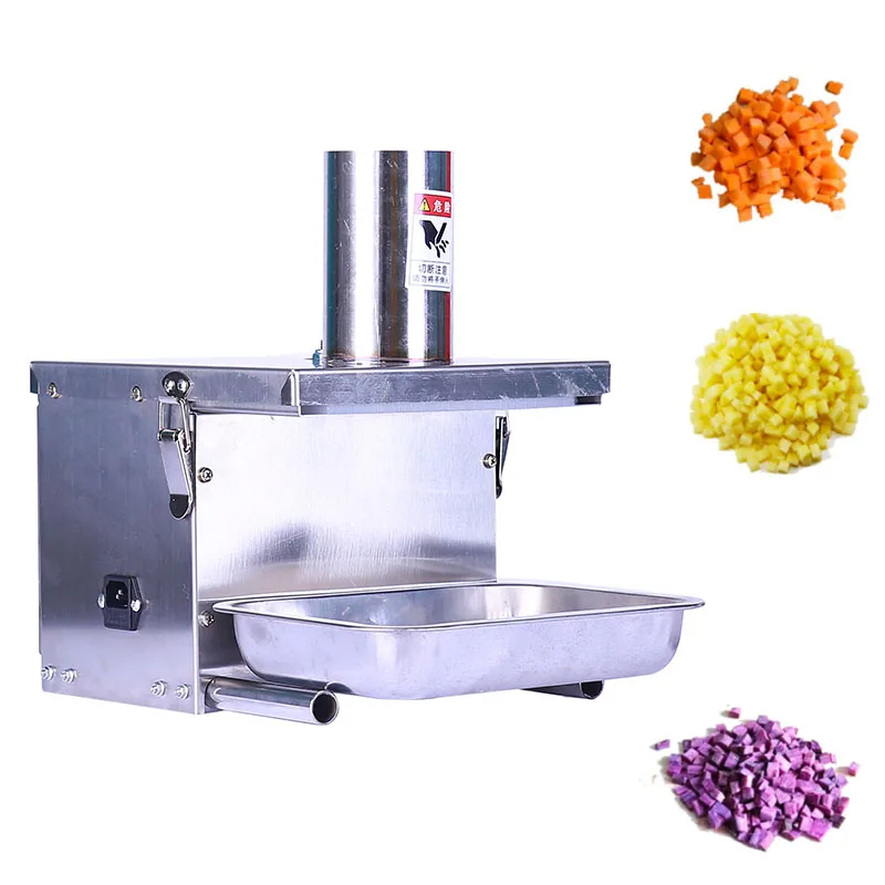 

Electric Food Dicing Machine Carrot Potato Onion Dicer Fruit And Vegetable Cutter kitchen Food Processor