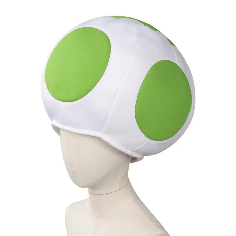 Toad cosplay kids hat Red Green Blue Dot mushroom cap headwear game Bros kinopʹ Fantasia boys girl costume accessories