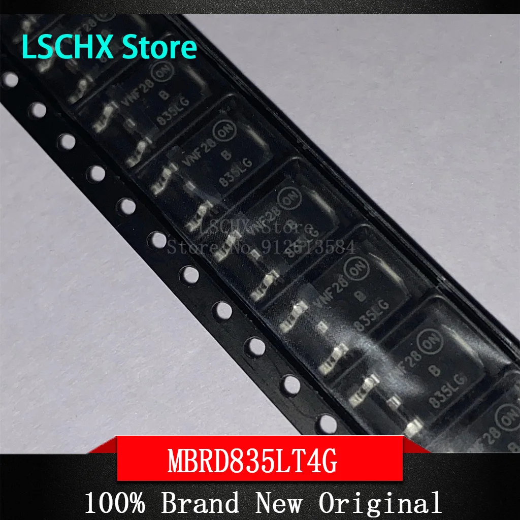 10PCS MBRD835LT4G MBRD835LG TO-252 835LG MBRD835 Switchmode Power Rectifier Transistor