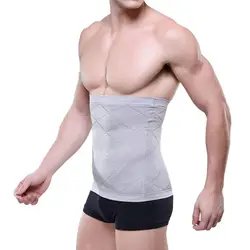 Men Waist Cincher Corsets Slimming Bodyshapers Belly Belt Waist Trainer Control Breathable High Elastic Compression Underwear